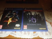 GRY resident evil 5 i 6NA PS4 