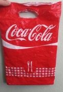 Kolekcjonerska torba torebka foliowa Coca-Cola 45x30cm