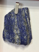 Zawieszka lapis lazuli z pirytem 
