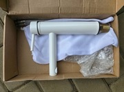 Bateria umywalkowa stojąca BELLA wysoka PERLATOR Biała