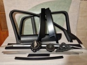 Szyba drzwi przednich lewych 2015r  BMW X4 F26, inne części, listwy drzwi 