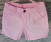 Różowe krótkie spodenki 110 H&M