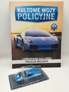 Model Policyjny LAMBORGHINI GALLARDO 1:43 DeAgostini Kultowe Wozy Policyjne
