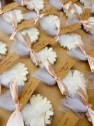 Świeczki mini kwiaty podziękowania dla gości 