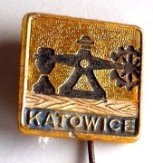 Przypinka KATOWICE herb Wpinka Metalowa 