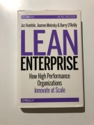 Książka „Lean Enterprise” w języku angielskim (nieużywana)