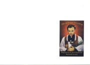 Obrazek z ks. Jerzym Popiełuszko i modlitwą.