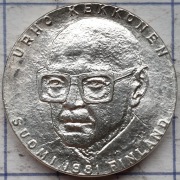 Finlandia 50 marek 1981 Kekkonen 20g Ag 500