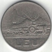 Rumunia 1 leu lej 1963 - 24 mm - nr 2