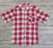 Koszula Next r. 4-5 lat NOWA biało czerwona