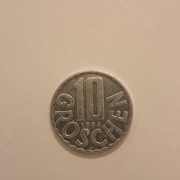 Moneta 10 Groschen z Austri 1986,Aukcja 3.1