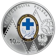 100. rocznica powstania TOPR 2009  SREBRNA MONETA 10zł SREBRO 925 Ag KAPSEL