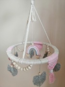 Karuzela nad łóżeczko niemowlęce handmade 