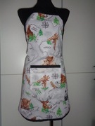 Fartuszek damski fartuch kuchenny kontynenty zwierzęta żyrafa 