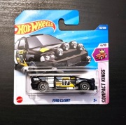 Hot Wheels - Ford Escort - Compact Kings 4/10 - 2025 Case D - czarny black