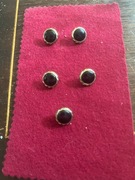 GUZIKI ozdobne,plastik ,na stopce, srednica 14mm,sztuk 5 -stan idealny