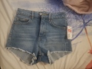 Spodenki hihg weist h&m wysoki stan 32 