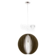Eglo Cossano lampa wisząca z dużym dekoracyjnym kloszem