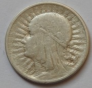 2 złote Głowa Kobiety Polonia 1933