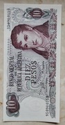 Argentyna 10 pesos 1976 P-300 UNC