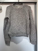 H&M S gruby sweter 50% bawełna