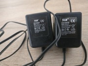 Zestaw 2 adapterów AC/DC Caution 