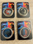 Niue: Godzilla Kong kolorowany srebrna moneta 1 uncja 1 oz  2021