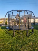Bezpieczna Trampolina Ogrodowa Dla Dzieci Dorosłych Duża 366cm XXL 150kg