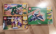Nowe klocki LEGO Creator 31058, 31125, 31126