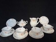 Serwis Kawowy Porcelana Koenigszelt 1945 - 1957 D78