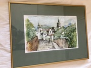 Akwarela Kazimierz Dolny