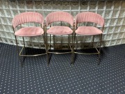 Tapicerowane krzesła barowe UŻYWANE 