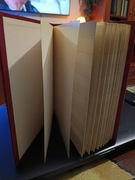 Klaser na znaczki, 8 kart, 16 stron , 9 paskow , rozmiar wew. 20/15