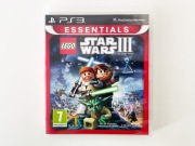 Lego Star Wars III The Clone Wars PS3 Polska okładka i instrukcja