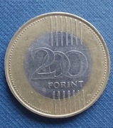 Moneta Węgry 200 forintów 2009