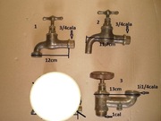 Stare krany mosiężne