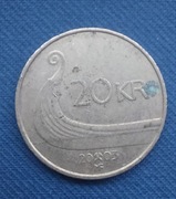 Moneta Norwegia 20 koron (20 Kroner) 2003