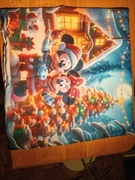 Poszewka świateczna na jaśka Myszka Miki i Mini