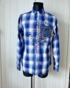 Męska koszula w kratę Desigual L