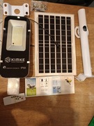 Lampa solarna ogrodowa 2000W – latarnia na słup, panel uliczny LED