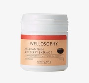Oriflame Astaksantyna Wellosophy Antyoksydacyjna Moc dla Skóry 30 kapsułek