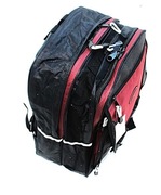 KRUGER Plecak szkolny Miejski Turystyczny SPAGO Czarno-bordowy