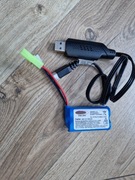 Akumulator 7,4 V 500mAh lion z ładowarką do łodzi motorowej Jamara 