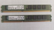 Sprzedam zestaw RAM Kingston KVR13N9S8K2 8GB (2x4GB) DDR3 - dual-channel