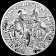 Srebrna moneta 1oz Knights of the Past, 2022