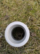 Mufa biała 40 mm PP-R