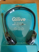 Słuchawki z mikrofonem Qilive