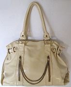 BEŻOWA TOREBKA DAMSKA - UNIWERSALNA