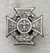 Odznaka Krzyż harcerski (CZUWA) 77