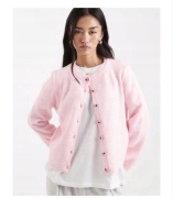 kardigan różowy damski zapinany Asos Design M